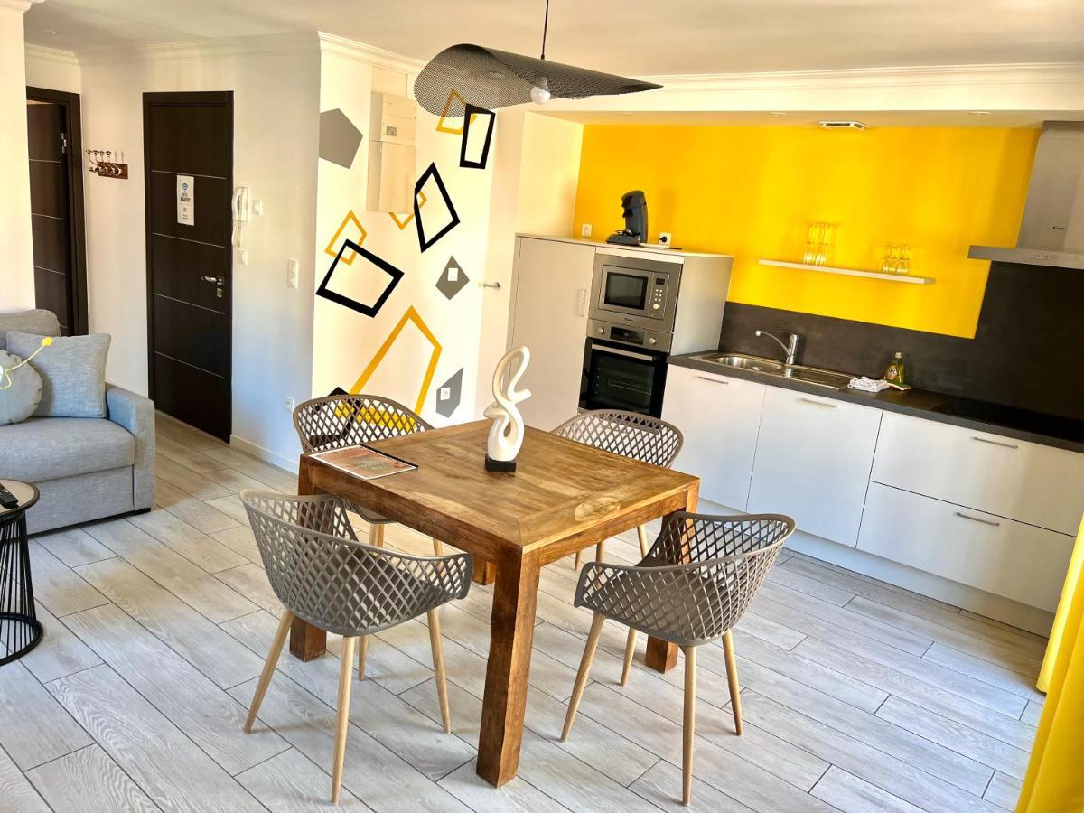 Plage A 50M Appartement Reves Etoiles Villa Les Bains De Mers エクステリア 写真
